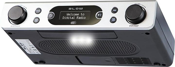 Blow Portable FM/DAB+ RK2 kitchen radio, black (FM, AM)