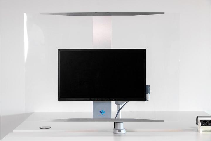Produktbild R-Go Tools Schutzscheibe Hygienewand (70 cm, 100 cm)