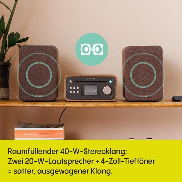 Produktbild Pure Classic Stereo Mini (CD Player, 2x 20 W)