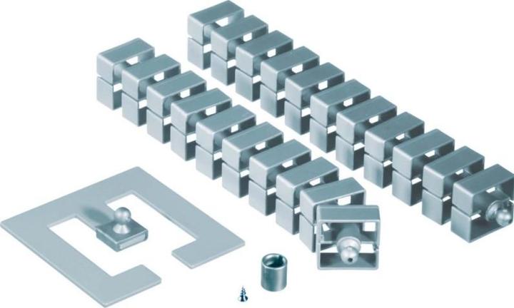 Immagine prodotto Bachmann BACH 930.016 Serpente per cavi Quadro Set nero sistema flessibile di gestione dei cavi (Tubo cavi, 75 cm)