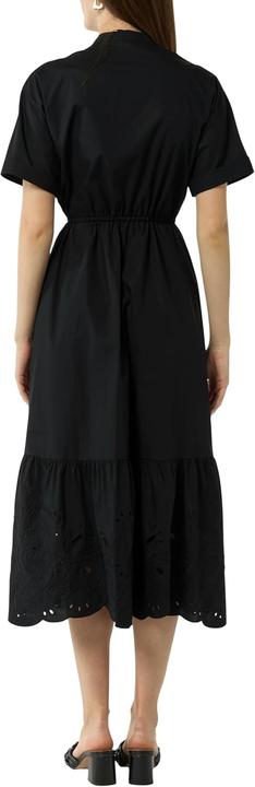 Produktbild Comma Kleid Hemdblusenkleid aus Baumwolle mit Strickerei (42)