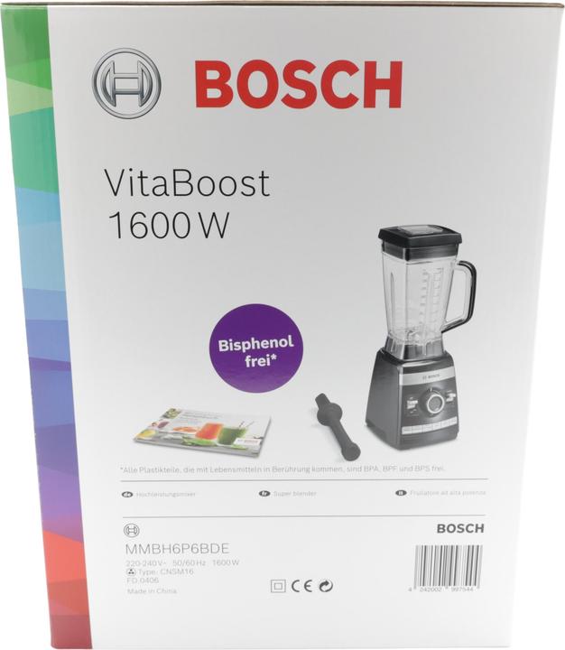 Produktbild Bosch Hausgeräte VitaBoost MMBH6P6BDE (1600 W)