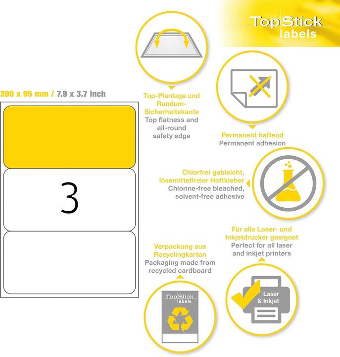 Actual product image HERMA Universal-Etiketten