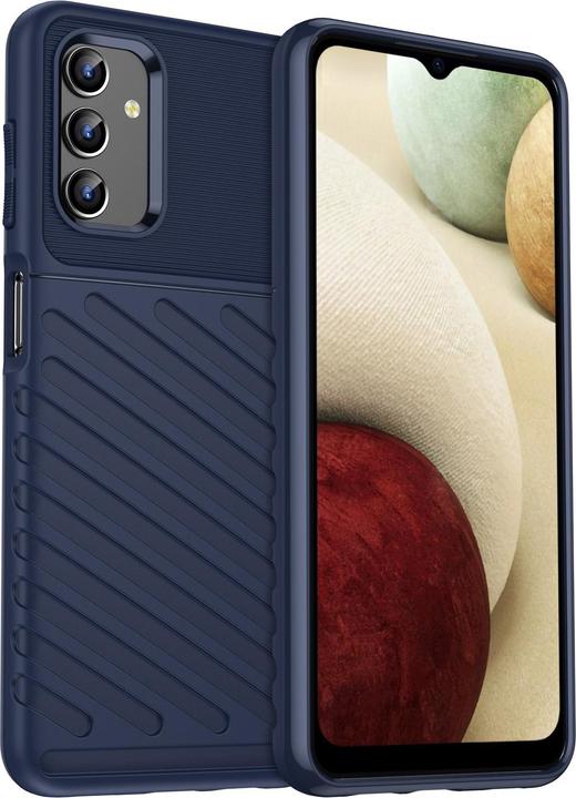 Produktbild Hurtel Thunder Case Flexibel Robuste Panzer Handyhülle TPU Schutzhülle für Samsung Galaxy A13 5G blau (Samsung Galaxy A13 5G)