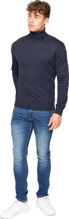 Actual product image Bewley & Ritch Mens Cliveden Knitted Turtle Neck Pullover (L)