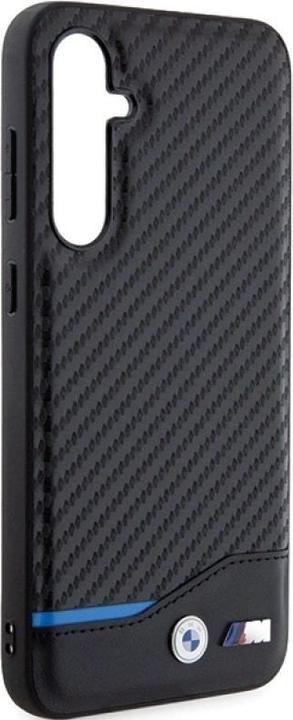 Image du produit BMW BMHCS23FE22NBCK S23 FE S711 czarny/black Leather Carbon (Samsung Galaxy S23 FE)