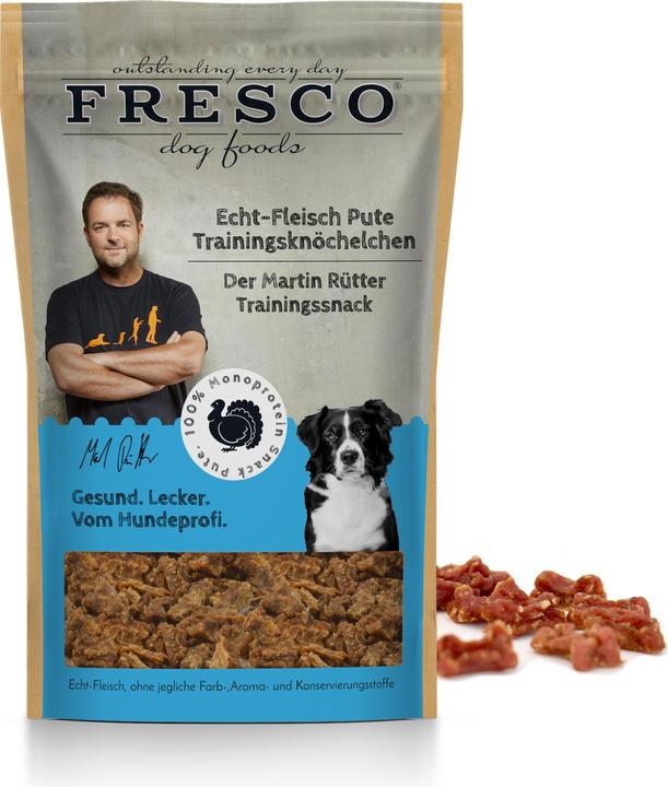 Image du produit Fresco Treat Martin Rütter Training Knuckles Turkey, 150 g (Adulte, 1 pcs, 150 g)
