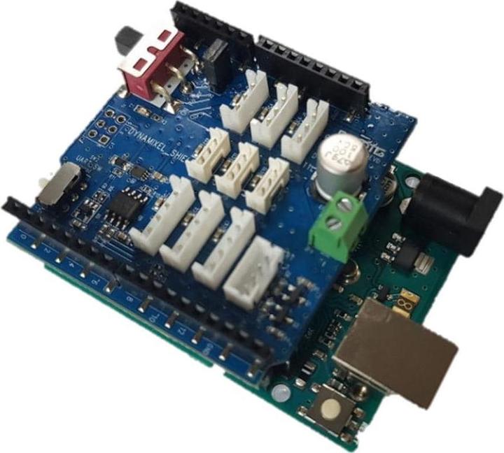 Image du produit Robotis Contrôleur de servomoteur DYNAMIXEL Shield pour Arduino MKR (Anglais)