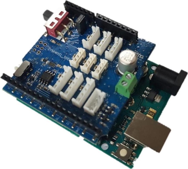 Immagine prodotto Robotis Controllore di servomotore DYNAMIXEL Shield per Arduino MKR (Inglese)