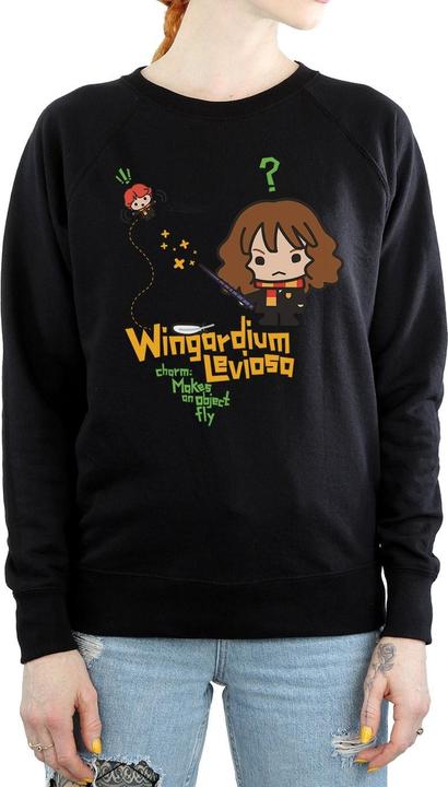 Produktbild Hermione Granger Wingardium Leviosa Junior Sweatshirt (XL)