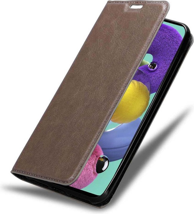 Actual product image Cadorabo Book Invisible Magnet Cover (Samsung Galaxy A91)
