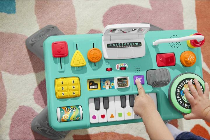 Immagine prodotto Fisher-Price Fisher Price Tavolino Multiattivita' Gioca e Impara (Spagnolo, Italiano, Portoghese, Inglese)