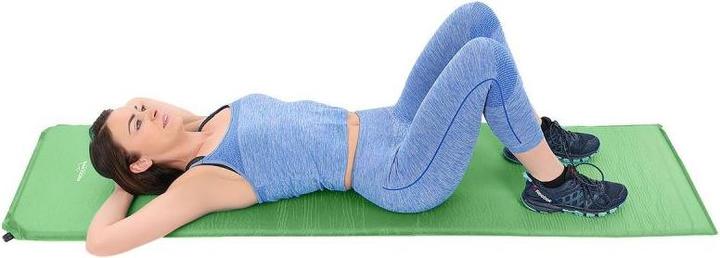 Actual product image Redcliffs Self-inflating tourist mat 180x50x2.5 cm green