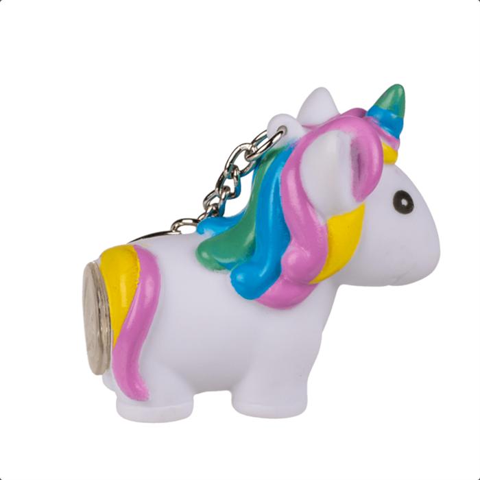 Produktbild Out of the blue ootb - Metall-Schlüsselanhänger, Einhorn, mit LED