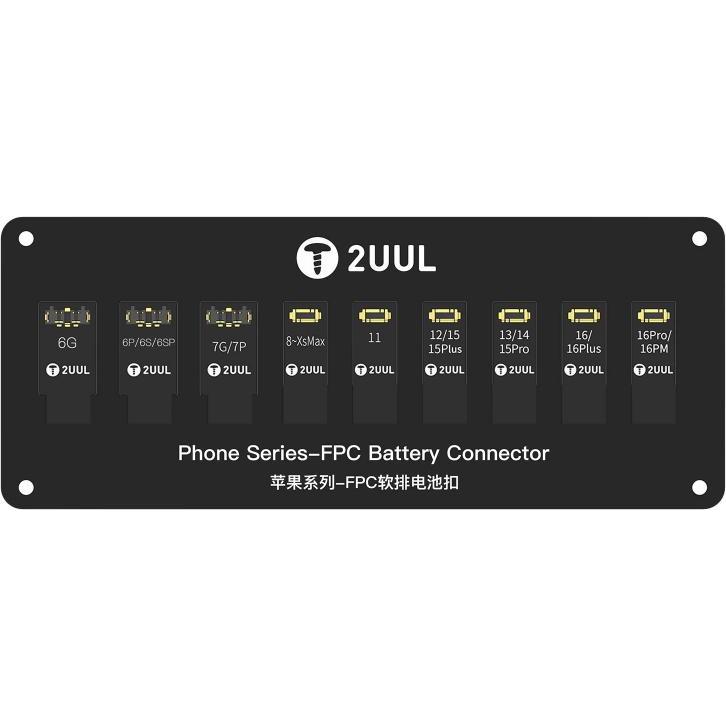 2UUL Power Boot Akku Connector BT03 fur iPhone 6 - 16 Pro Max Series, Pezzi di ricambio per dispositivi mobili