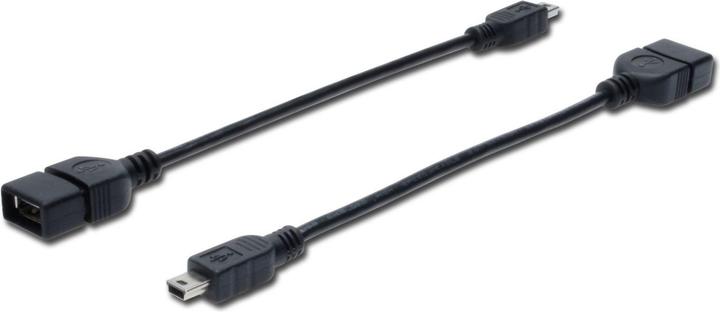 Produktbild Digitus Adapterkabel (0.20 m, USB 2.0, 2.50 W)