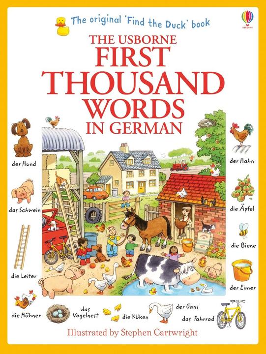 Produktbild First Thousand Words in German (Deutsch, Englisch, Heather Amery, Stephen Cartwright, 2014)