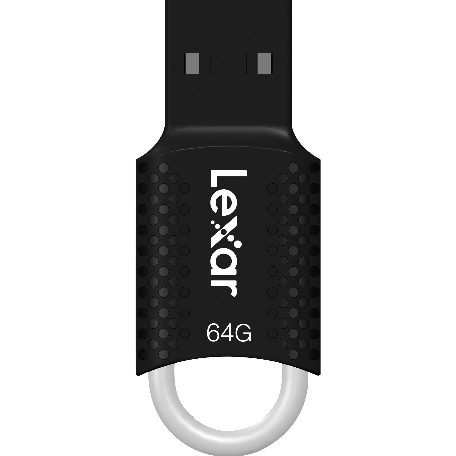 Lexar JumpDrive V40 (64 GB, USB-A), Chiavetta USB, Nero