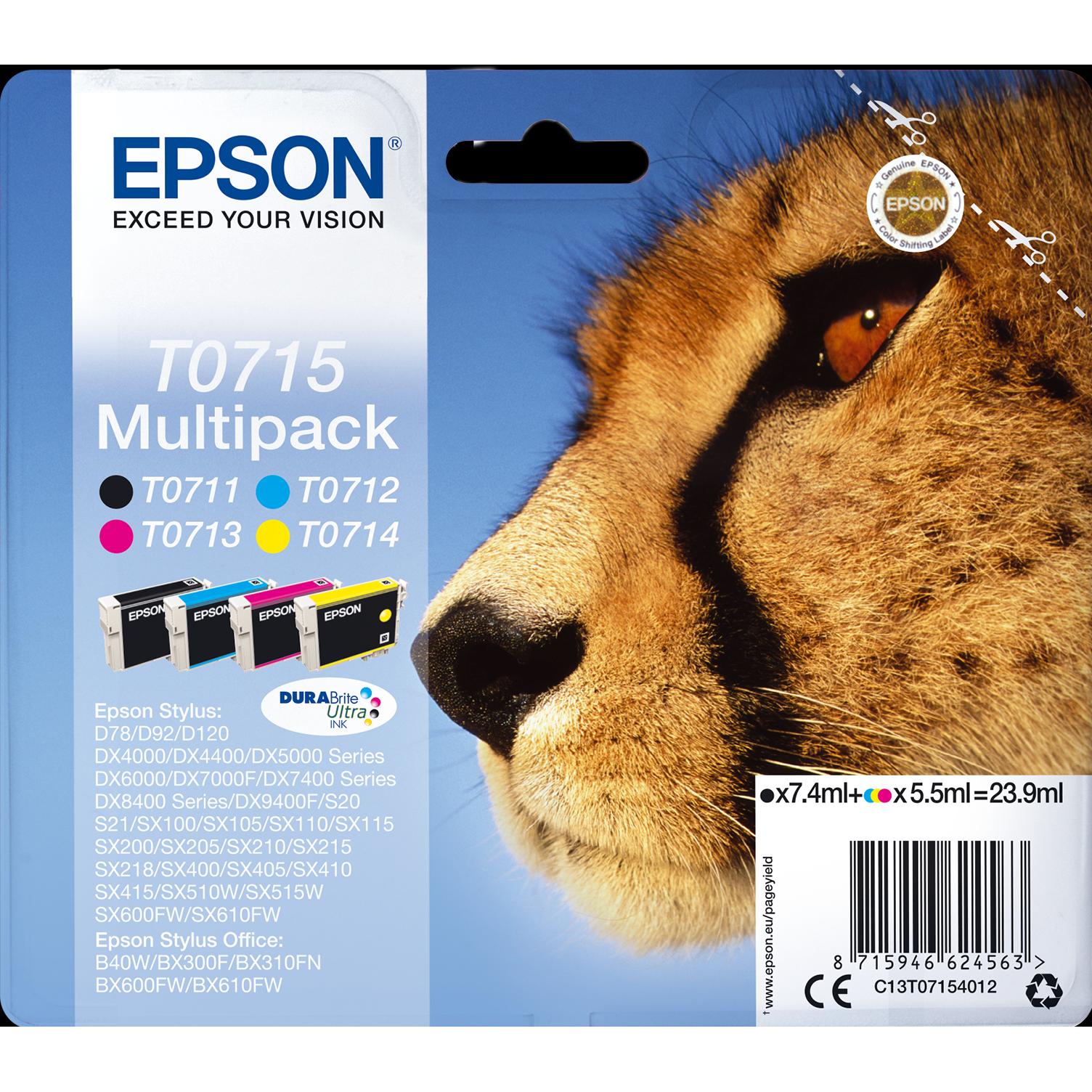 Thumbnail - Epson, Druckerpatrone, Ink Cartr Durabrite Black (BK)