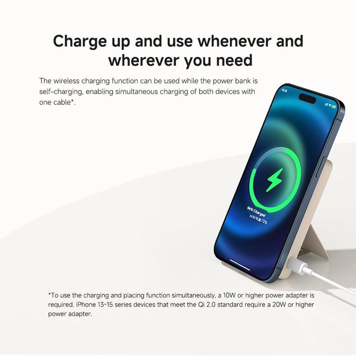 Produktbild Xiaomi Magnetic Power Bank 6000mAh (6000 mAh, 23.22 W, 23.22 Wh)