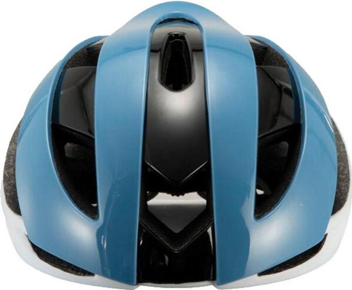 Actual product image Rockbros 10110004003 bicycle helmet, size L - blue and white (58 - 61 cm)