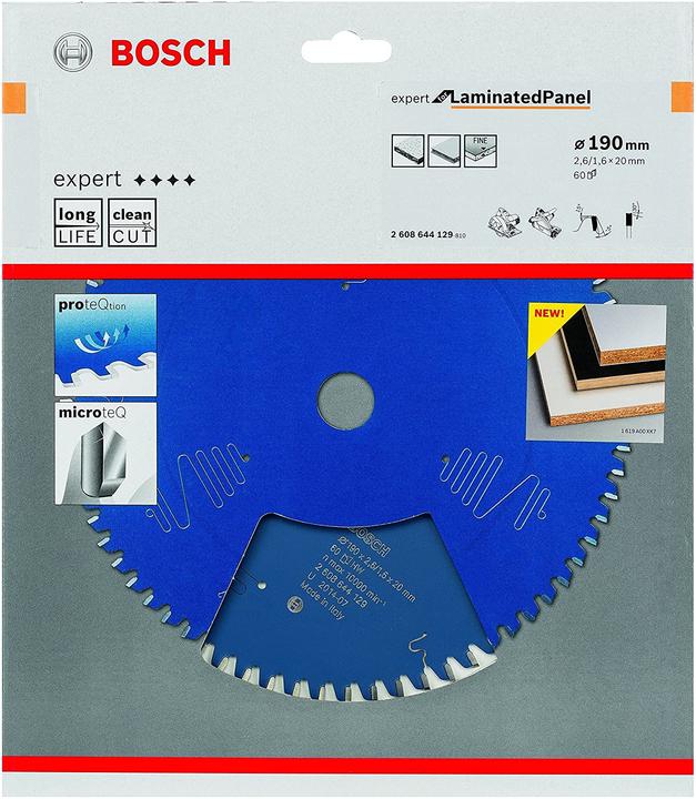 Productafbeelding Bosch Professional Zubehör Cirkelzaagblad Expert voor Lami