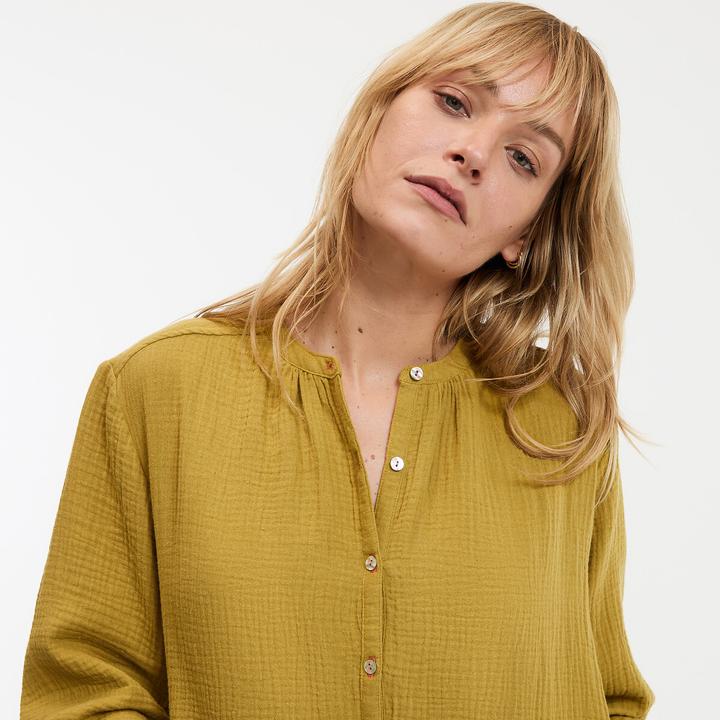 Actual product image La Redoute Collections Nachthemd aus Baumwoll-Musselin (M)