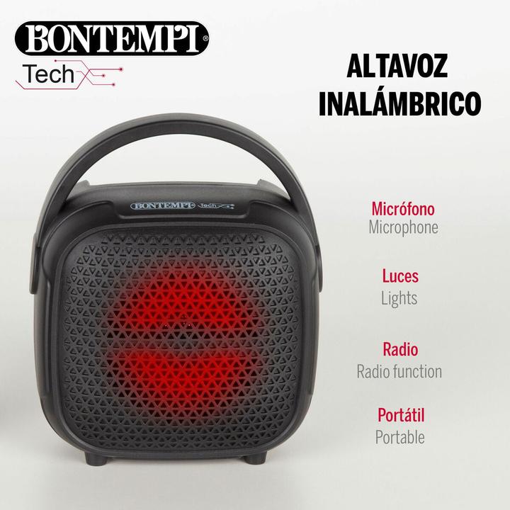 Immagine prodotto Bontempi Lautsprecher mit Karaoke Mikrofon