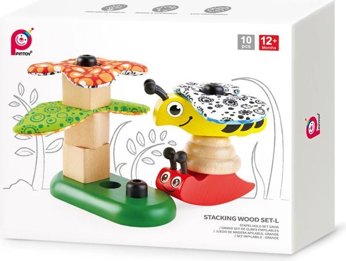 Produktbild Pintoy PT Holzstapel-Set (gross)