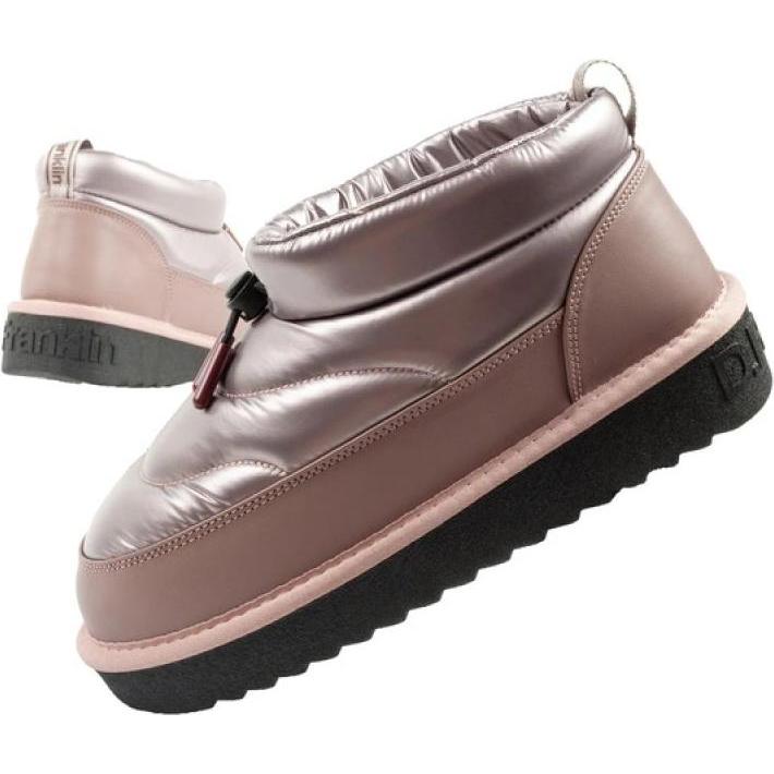 D.Franklin, Donne, Stivali, women's snow boots winter fashionable insulated ankle boots rose gold, Pink, (41)