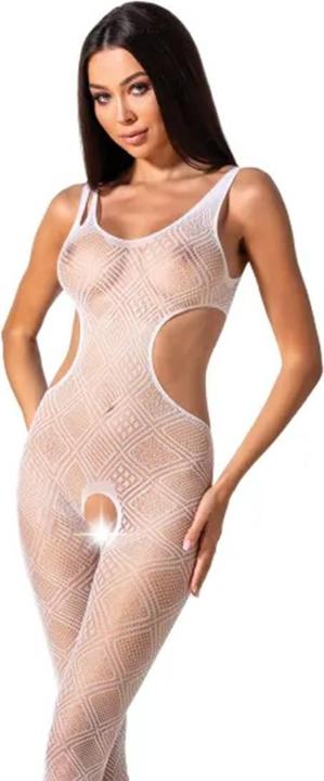 Produktbild Passion Combinaison résille BS085 - Blanc - TU - Blanc (One Size)