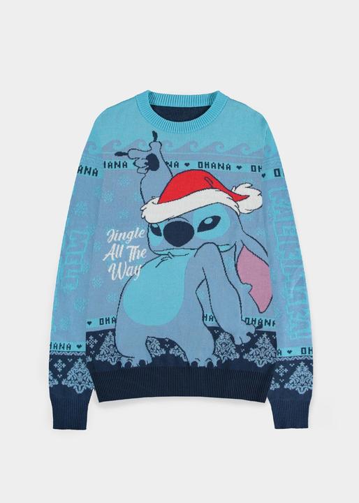 Actual product image Difuzed Lilo & Stitch - Stitch Christmas Jumper - 2XL (XXL)