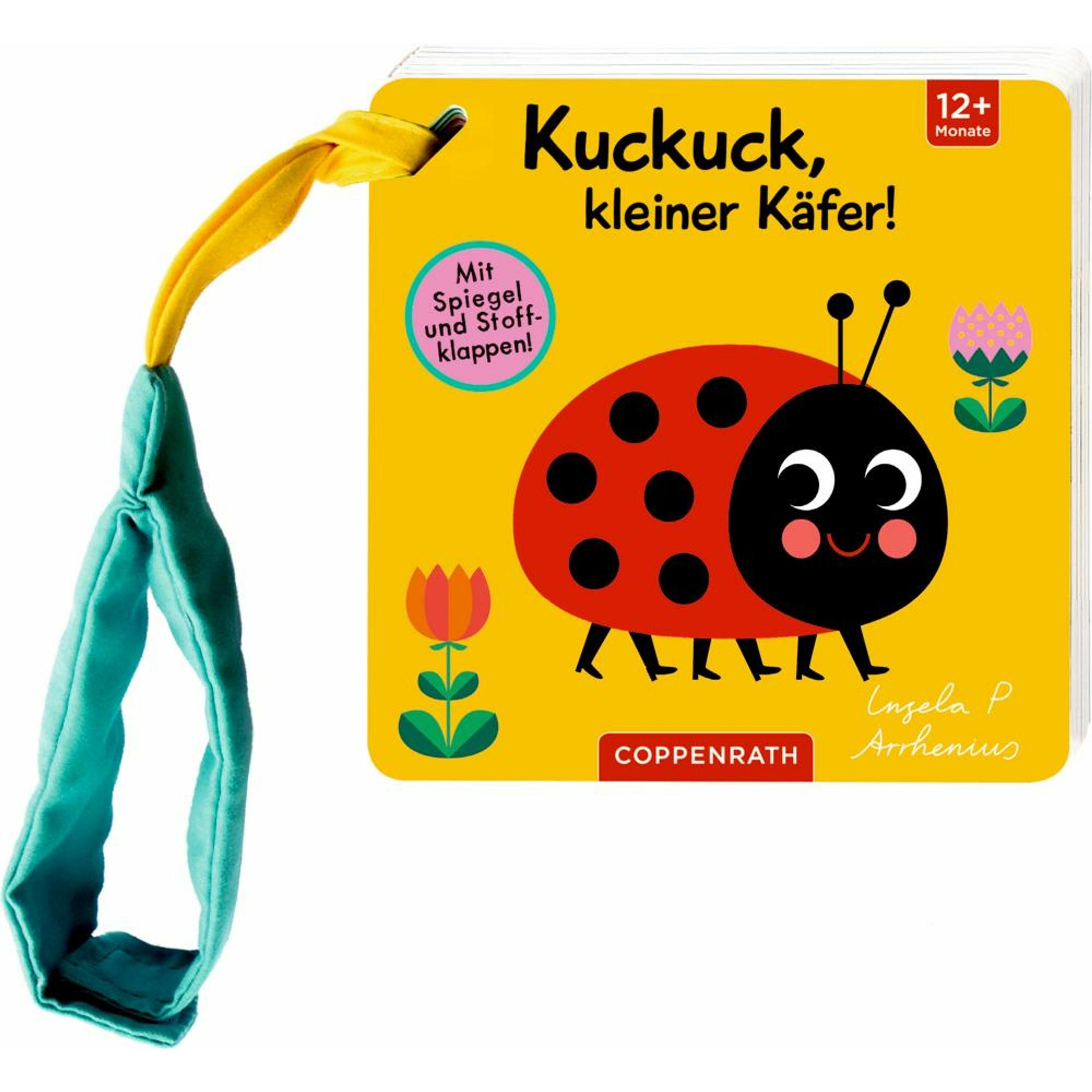 Coppenrath, Babybücher, Mein Filz-Fühlbuch für den Buggy: Kuckuck, kleiner Käfer! (Deutsch)