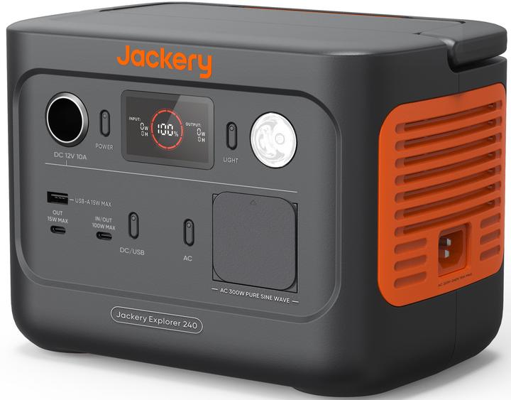 Image du produit Jackery Explorer 240 (256 Wh, 3.60 kg)