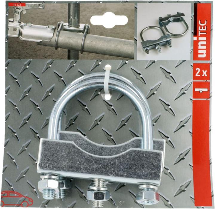 Actual product image Unitec Pipe clamps