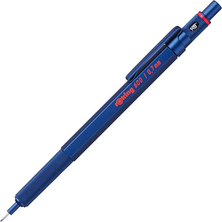 Immagine prodotto Rotring Matita di piombo fine 600 Metallico 0,7 mm, blu (0.70 mm, HB)