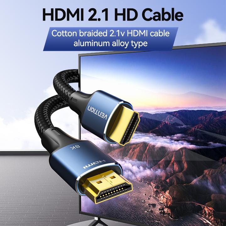 Produktbild Vention HDMI-A 8K Cable 5m ALGLJ (Blue) (5 m)