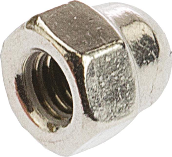 Produktbild RS PRO Hutmuttern Edelstahl A2 M3 (M3)