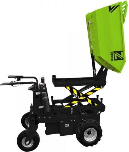 Produktbild Zipper E-Dumper mit hydraulischem Hebe-/Kippsystem
