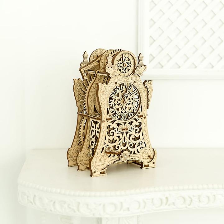 Actual product image WoodenCity Magic table grandfather clock