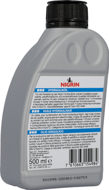 Produktbild Nigrin Hydrauliköl HLP ISO 32 (500 ml)