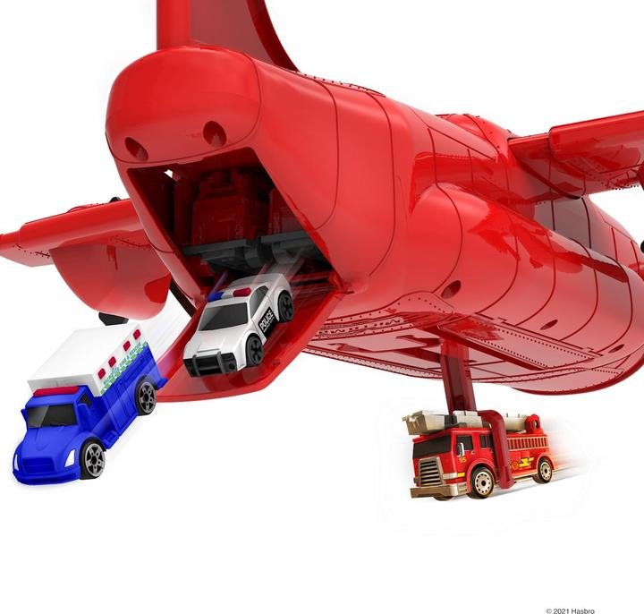 Actual product image Jazwares Micro Machines Transport Plane