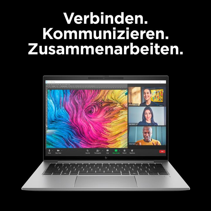 Actual product image HP ZBook Firefly 14 inch G11 A Mobile Workstation PC, AMD Ryzen™ 7, 32 GB, DDR5-SDRAM, Windows 11 Pr (14", AMD Ryzen 7 8840HS, 32 GB, 1000 GB, DE)