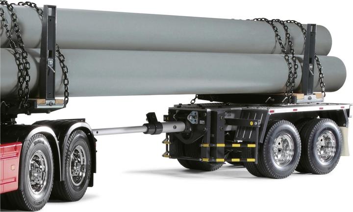 Actual product image Tamiya 1:14 RC Stake Telescopic Semi Trailer BS (Kit)