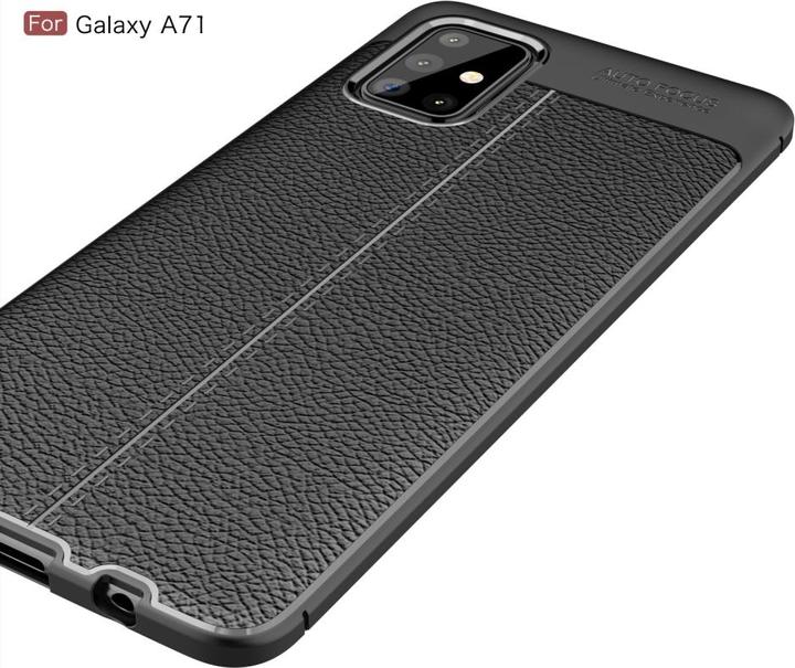 Image du produit Screenguard Samsung Galaxy A71 Housse Leather Design TPU Cover (Samsung Galaxy A71)