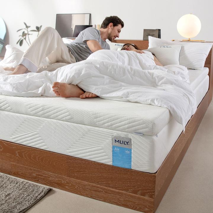 Actual product image Mlily Plus" mattress topper, 7 cm thick (80 x 190 cm)