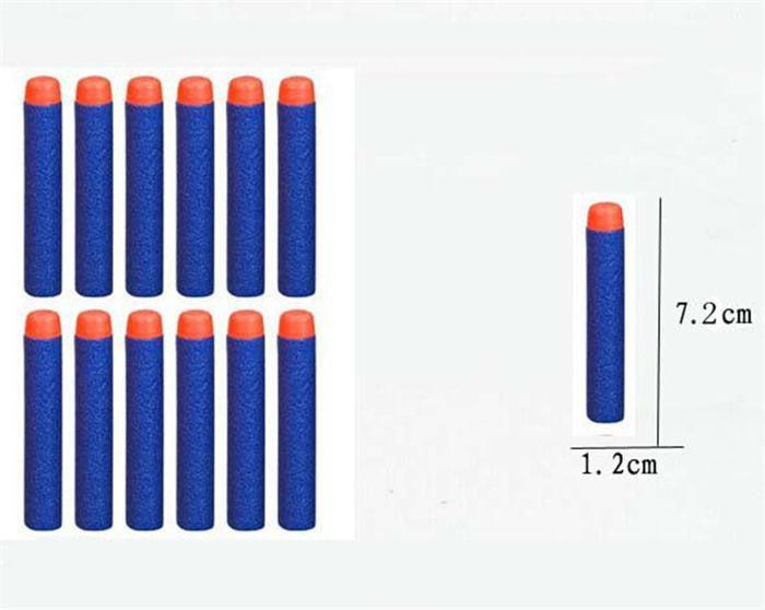 Image du produit Hermex 100x fléchettes en bleu pour NERF N-Strike Elite