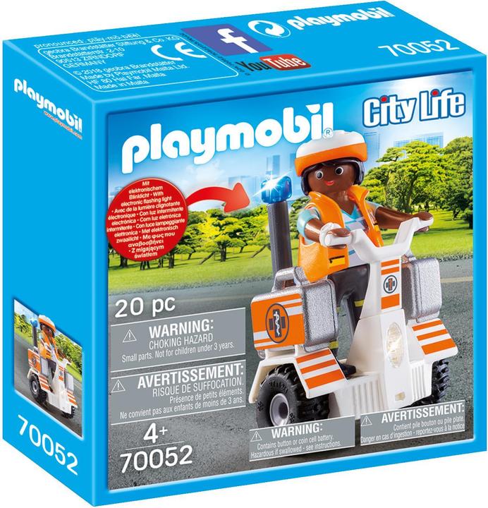 Productafbeelding Playmobil Reddingsscooter (70052, Playmobil Stadsleven)