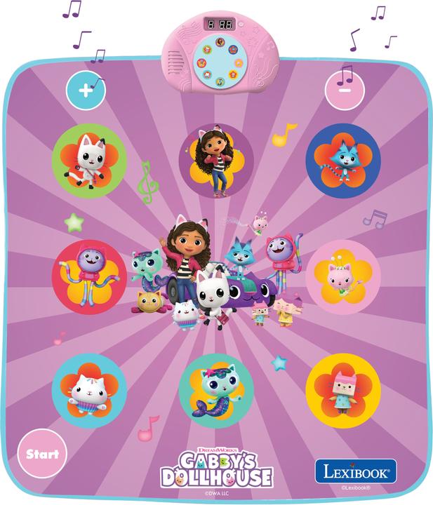 Lexibook Tapis de danse Gabby