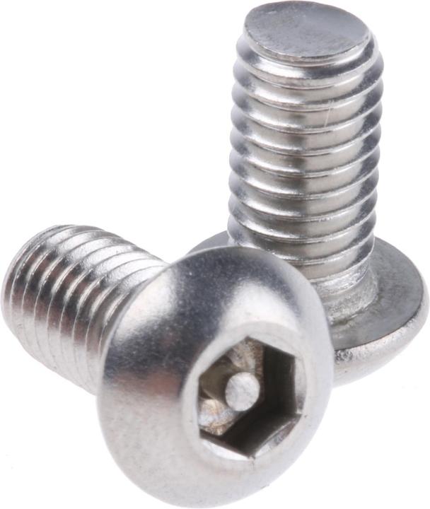 Produktbild RS PRO Schrauben Ribe-CS A2 M6x12mm